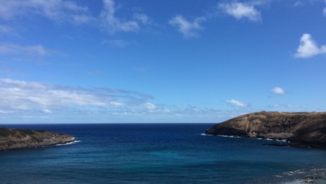 Hanuama Bay, a nature preserve reserved for snorkeling, is named after its curved outline.