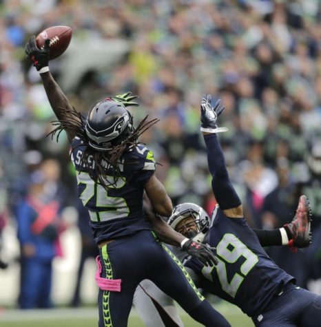 Richard Sherman and the rest of the Legion of Boom will attempt to shut down the Arizona Cardinals pass game. Photo Courtesy of Yahoo Sports.