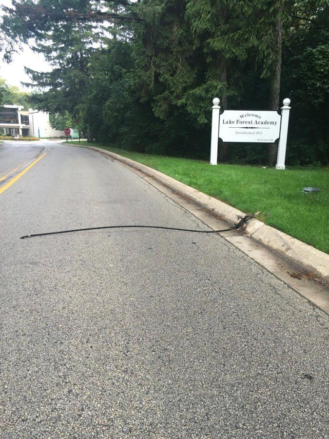 LFA has implemented a traffic counter located just before entering campus that counts how many people come into the main campus.