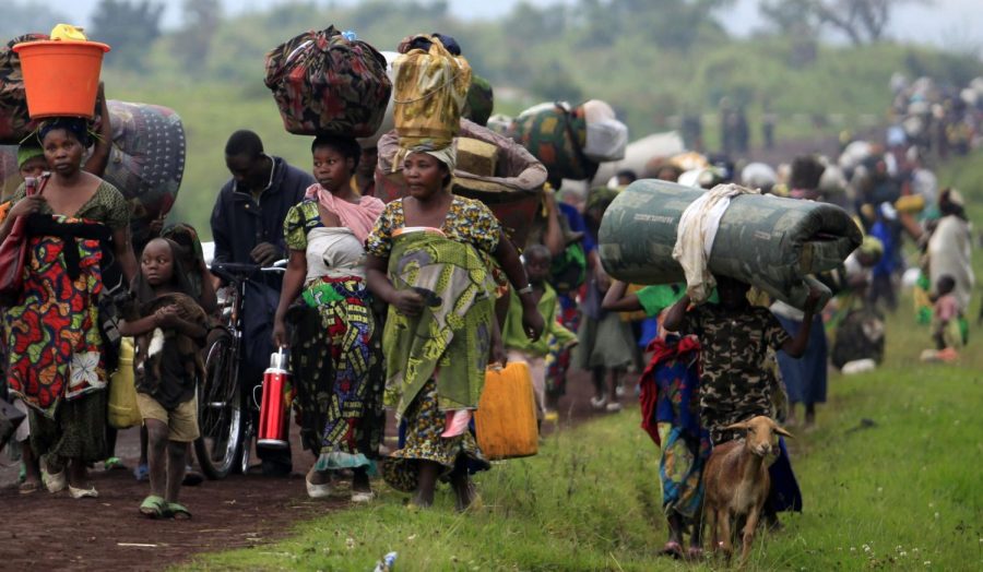 Congolese Refugees Escaping the DRC and Looking for Peace