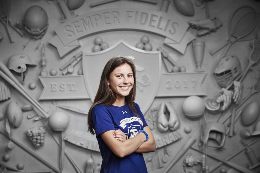 LFA’s Anna Schilling Given Semper Fidelis All-American Award and Attends Program in DC