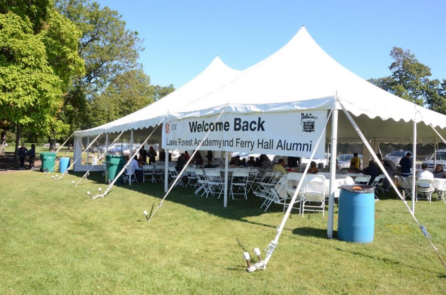 Cowart and Remembrance Ceremony the Focus of Alumni Weekend Despite Horrendous Weather Putting a Damper on Festivities