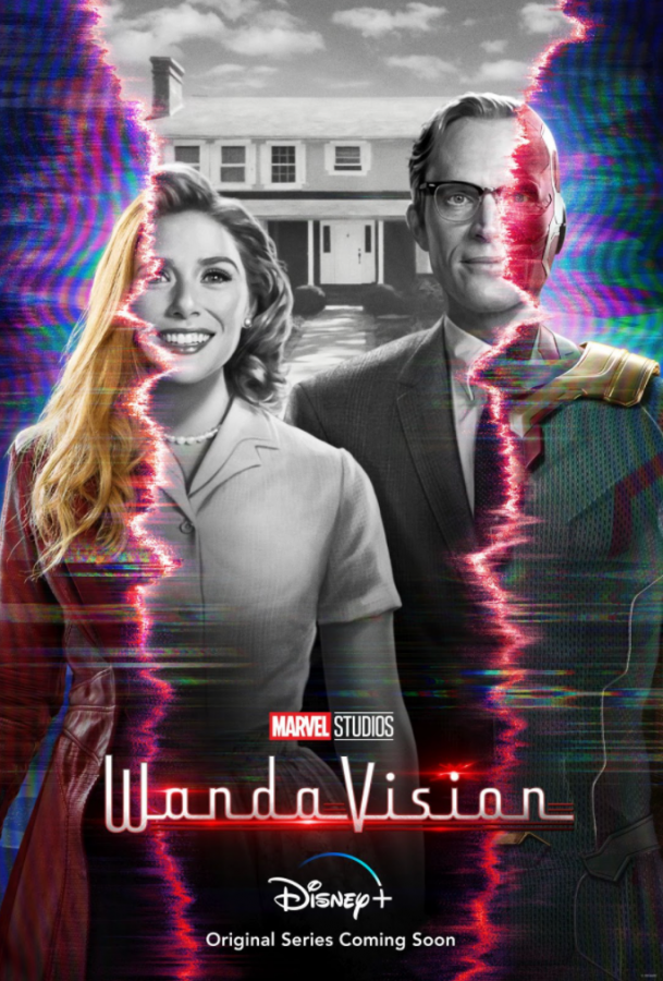 Wanda Maximoff, left, and Vision, right, are pictured on a promotional poster.