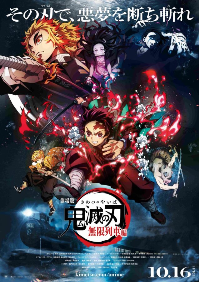 Official Poster of Demon Slayer: Mugen Train