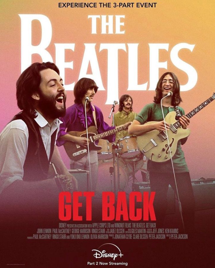 'Get Back' promotion poster