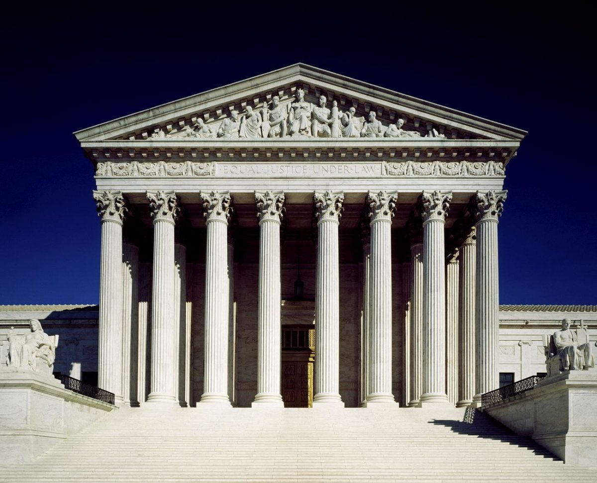 The Supreme Court Building on 1 First Street, NE. Original image from Carol M. Highsmith&rsquo;s America, Library of Congress collection. Digitally enhanced by rawpixel.