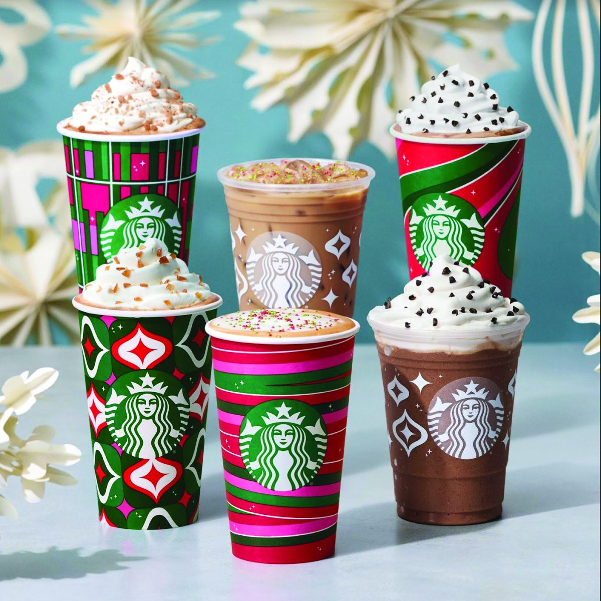 Starbuck's new holiday drinks