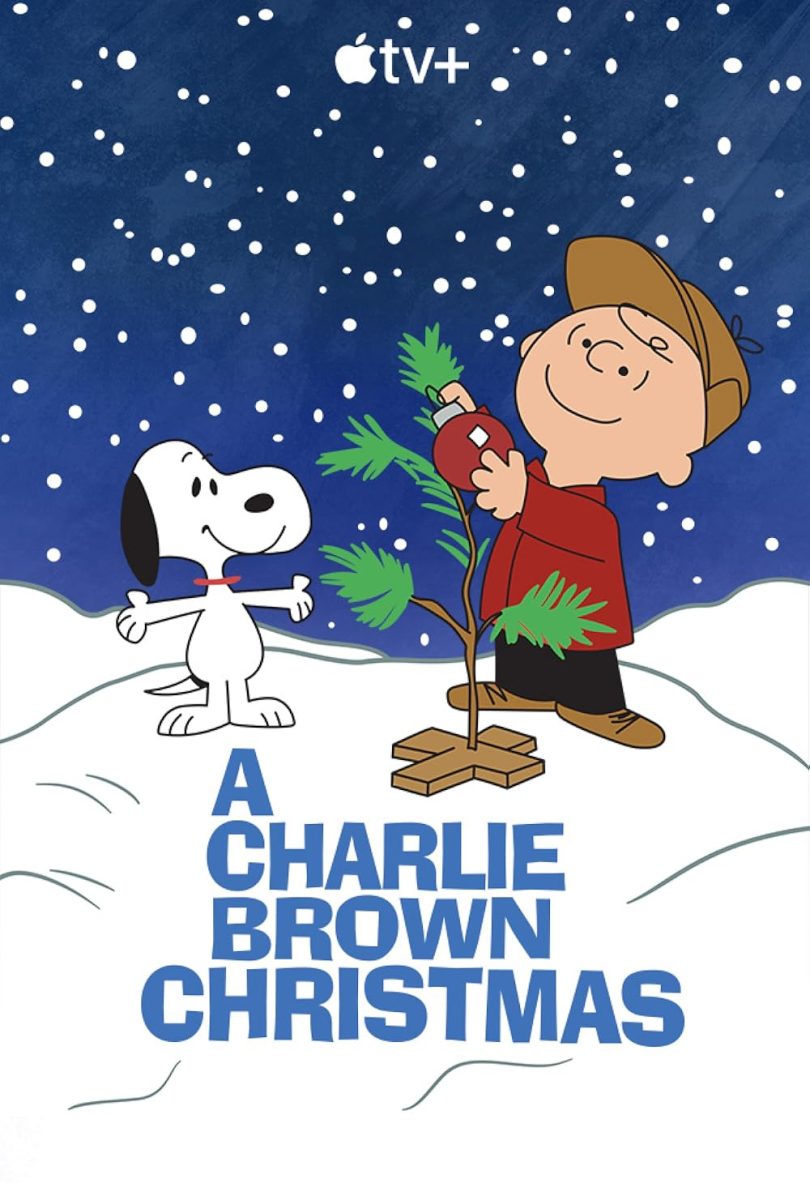 The film poster for the iconic holiday classic "A Charlie Brown Christmas."