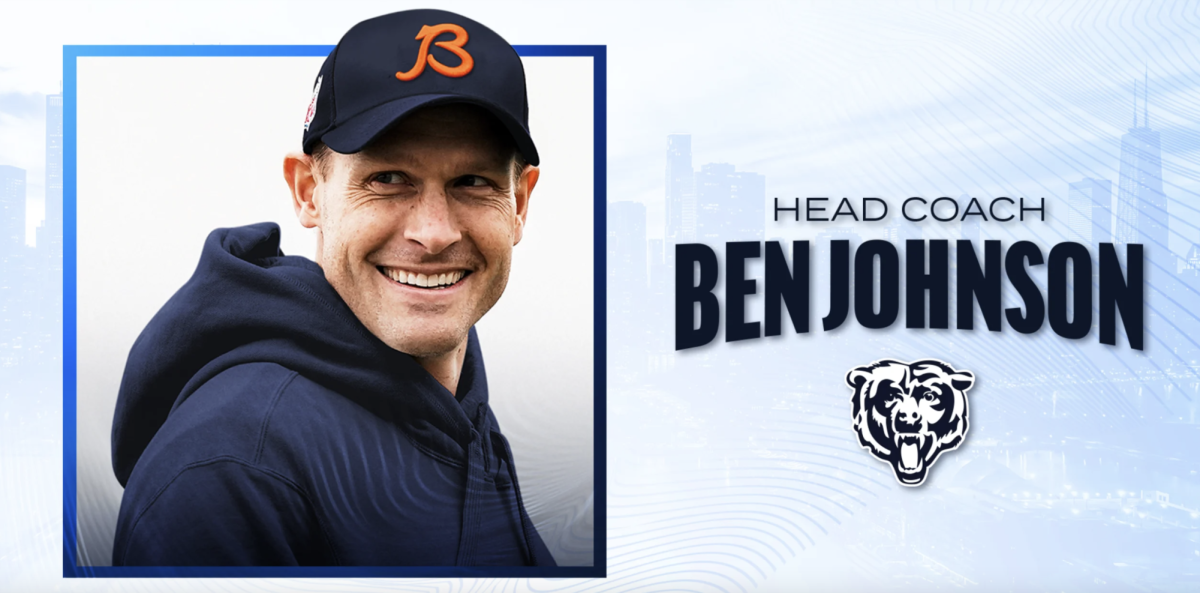 Ben Johnson Is Named the New Head Coach of the Chicago Bears – The ...