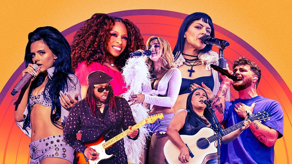 The official poster for the 2026 GRAMMY 'Best New Artist' contenders.